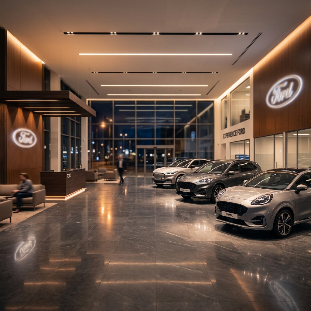 Ford Showroom background